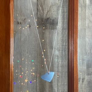 Montana Yellowstone River Glass Necklace